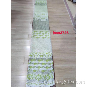 Kain Tirai Tingkap Renda Tingkap Pencetakan Polyester Warp